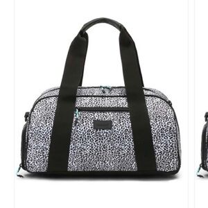 Vooray Burner Spotted Black and White Travel Duffel Bag